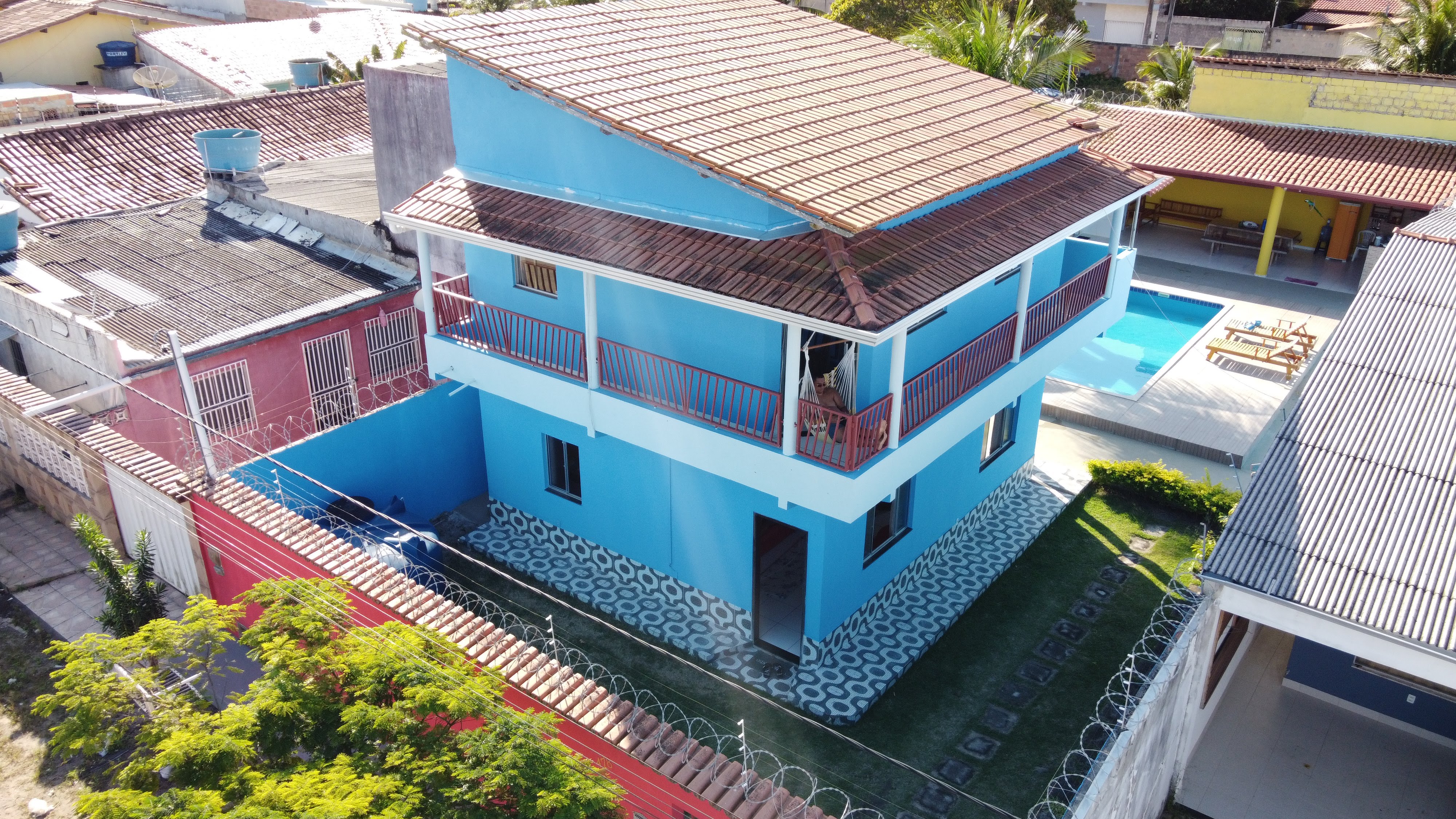 Casa Azul em Alcobaça-BA